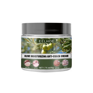 Eelhoe Olive Moisturizing Anti-Crack Cream Heel Cracked Repair Nourishes Skin Cream Removal Callus Dead Skin Hand Feet Care Peeling Maintenance Cream In Winter 50g