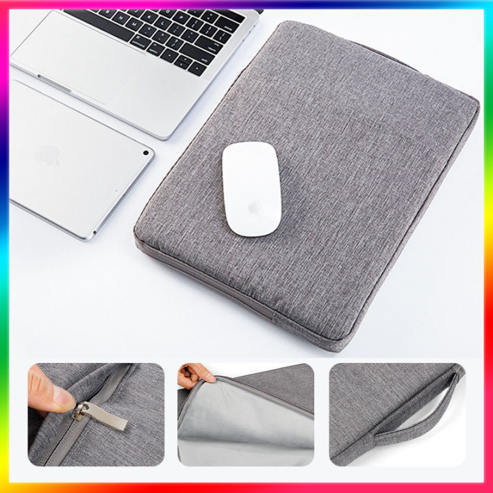 13 inch Colorful Waterproof Polyester Fabric Dual Zipper Large Capacity