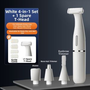 MILIAO Electric Body Hair Trimmer for Private Areas and Armpits