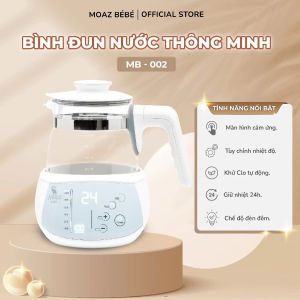 [Chính Hãng] BÌNH ĐUN NƯỚC KHỬ CLO/ GIỮ NHIỆT 24H MOAZ BÉBÉ MB002