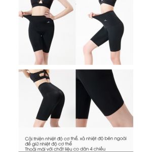 Quần Tập Sinh Nhiệt NgốQuần Tập thể thao Đốt Cháy Mỡ Giảm Eo Siêu Tốc