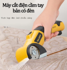 Máy Cắt Mini Cầm Tay Dùng Pin Có Đèn Led – Lưỡi Cắt SK5 Sạc Type-C Cắt Vải Giấy Da Nhẹ Nhàng