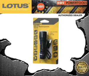LOTUS LE70RT 70Lm RECHARGEABLE TORCH- ODV POWERTOOLS