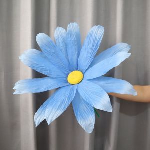 FLYING 50cm Artificial Daisy Giant Non-woven Simulation Daisy  Flower Show Props Fake Flowers Wedding Party Background Wall Decoration