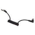 60 Wát Cáp sạc nhanh mùa xuân USB dây cuốn một đến dây USB nối dài linh hoạt 480mbps dây đồng bộ dữ liệu cho điện thoại di động. 
