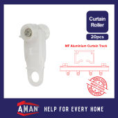 Super Doso MF Roller Curtain Rail Accessories Roller Curve Roller Curtain Roda Langsir Heavy Duty Curtain Roller