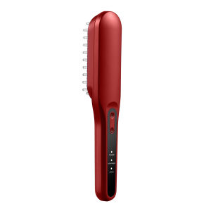 Hengfa Lina Electric Massage Comb Laser Treatment Anti Hair Loss Scalp Head Massager Blue Red Light Therapy Hair Growth Care Brush