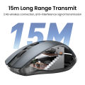 UGREEN chuột Bluetooth 2.4G chuột không dây Wireless Mouse Ergonomic Silent Mouse 4000DPI for MacBook Tablet Laptop Computer Desktop PC Model: 90855. 