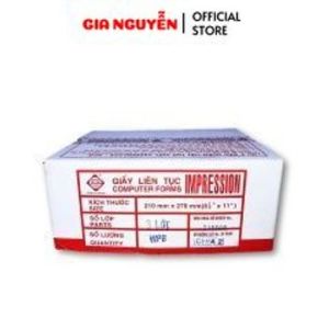 Giấy In Liên Tục 3 Liên Kích Cỡ 210x279mm Liên Sơn Cho Máy Vi Tính - Giấy In Liên Tục -