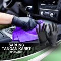 Sarung Tangan Karet Tebal Kuat Sarung Tangan Karet Hitam Latex Ukuran Besar Sarung Tangan Karet Detailing Hand Gloves Sarung Tangan Hitam. 