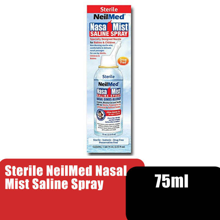 Neilmed Nasamist Baby,Children,Adult Isotonic Saline Spray 75ml ...