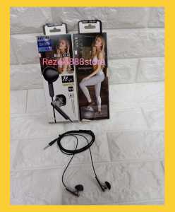 Headset Transparan HT-02 handsfree Stereo Earphone Hifi Extra Bass ht02