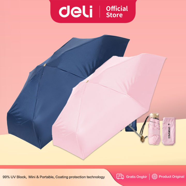 Deli Spanspace Payung Anti UV Mini / Umbrella Diameter 1 Meter VS4076