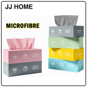 【JJ HOME】Disposable Microfibre Cleaning Cloth | Multi-Purpose Kitchen Wipes for Home Use