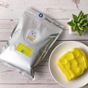 ผงไส้ขนม รสทุเรียนหมอนทอง ขนาด350 g ไส้สังขยา ซอสจิ้ม ราดเบเกอรี่ bakery ขนมปังไส้ทะลัก