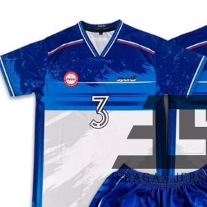 Setelan dan atasan jersey Bola voli Pria wanita Uniseks 12064 Fullprinting sublimation Size S M L XL XXL 3XL