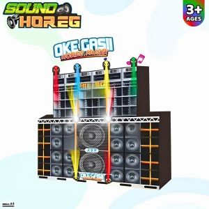 Smile - Mainan Anak Sound Horeg Ada Lampu Dan Musik / Miniatur Sound System Oke Gas KI 17