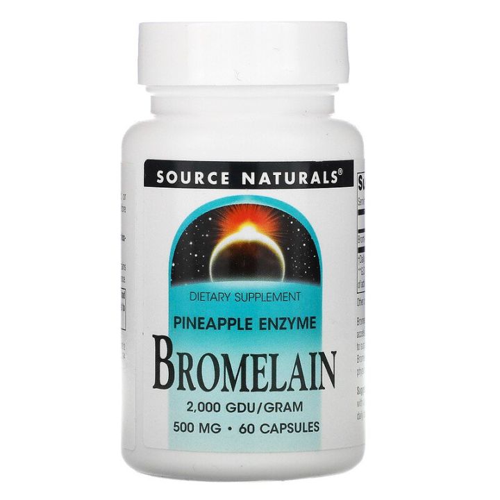 Bromelain, 500 mg, 60 Capsules Lazada PH