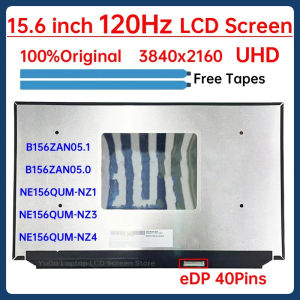 15.6" 120Hz Laptop LCD Screen B156ZAN05.1 B156ZAN05.0 NE156QUM-NZ4 NE156QUM-NZ3 NE156QUM-NZ1 Gaming Display Matrix Panel 40 Pins