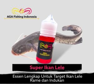 AGA Essen Super Ikan Lele Campuran Umpan Pancing 30ml