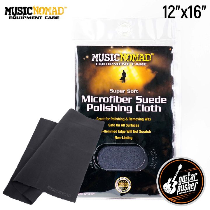 Music Nomad Microfiber Cloth for Cleaning and Polishing Guitars MN201