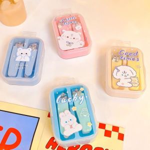 Bộ Bấm Móng Tay Mini 2 Cái Kèm Hộp Đựng Hình Thú Dễ Thương Thép Không Gỉ Sắc Bén Nhỏ Gọn Mang Theo