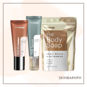 THE SKINdough LINE Set (THE Body Soap THE Serum THE Moisturizer)