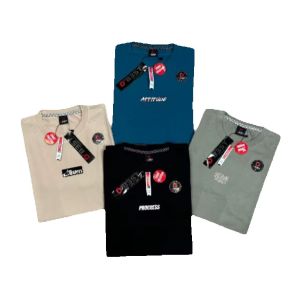 BAJU KAOS PRIA DAN WANITA KEREN 4 PCS 100 RIBU - BAJU KAOS DISTRO POLOS -  BAJU KAOS LENGAN PENDEK