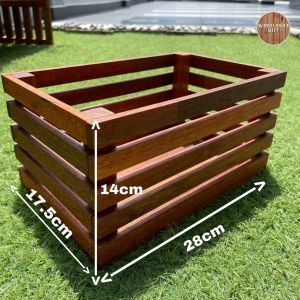 Multiple Usage Wooden Storage Box  Wooden Storage Box | Organiser Storage Box | Container Storage Box |收纳置物柜 | Storage Box Organizer | 收纳盒| Solid Wood Kayu Solid | Kotak Stor Kayu Pelbagai Penggunaan