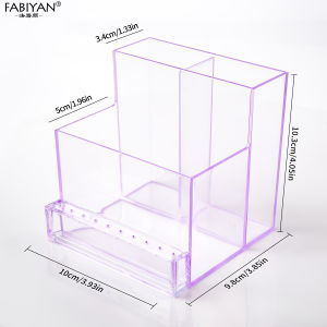 Manicure Tool Organizer Electric Nail Machine Storage Box Nail Drill Bits Nail Clipper Nail File Storage Case Large Capacity