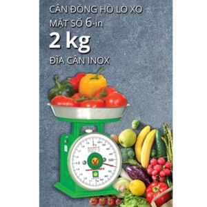 Cân đồng hồ lò xo Nhơn Hòa loại 1kg 2kg 5kg chính hãng Nguyên Hộpbền sử dụng lâu dài rẻ thẩm mỹ cao độ tin cậy cao Bảo Hành chính hãng 12 tháng.