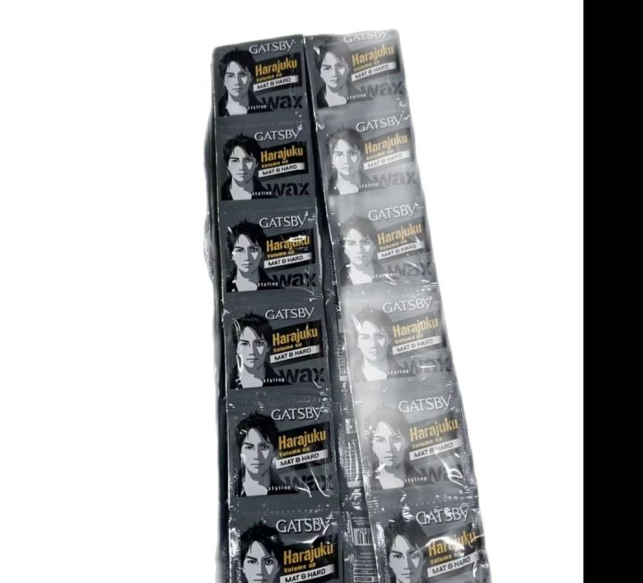 1 DOZEN GATSBY WAX FOR MEN Lazada PH