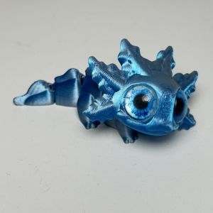 MMLUCK Thiết kế đa khớp Hình ảnh Newt in 3D Mắt mô phỏng Bộ phận di chuyển Mô Hình Mắt Giả Hình tượng trang trí Thực tế Mô hình Newt in 3D Phụ kiện nhà cửa