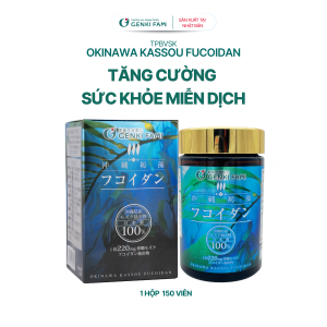 TPBVSK Viên Uống Fucoidan Nhật Bản Tăng Cường Đề Kháng Hạn Chế Oxi Hóa Nâng Cao Sức Khỏe Genki Fami