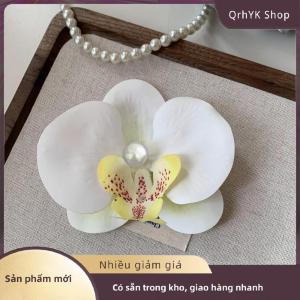 Hàng có sẵn✨ Phong Lan tóc clip cho người phụ nữ Nhân Tạo Hoa kẹp tóc dễ thương đám cưới bên Clip Phụ Kiện Tóc Quà Tặng