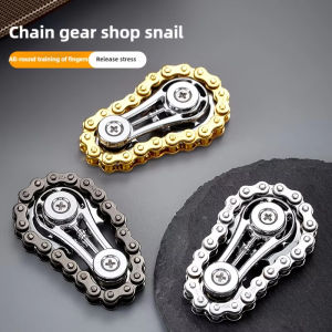 Metal Hand Spinner Chain Gear Adult Kids Metal Fidget Spinner Gyroscope Stress Relief Toys