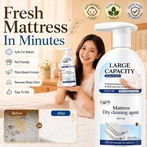 Mattress/Sofa Dry CleaningSpray Fabric Sofa Powerful Cleaning Foam Mattress No-Rinse Cleaner Carpet Stain Remover Multi-Purpose Cleaner Mattress Cleaning