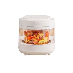 3L Low Sug3ar Rice Cooker with Glass Inner Pot – Multifunctional Electric Rice Cooker for Healthy Cooking at Home