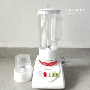 IKONIC Blender Sanex MX-T2GN Blender Plastik 2 in 1 Original Bergaransi Resmi