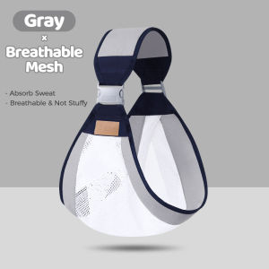 F&Life Baby Carrier Sling for baby Newborn Breastfeeding Cover Support Cloth Multifunctional Half Wrapped Sling Bag Holder Backpack Hip Seat Carrier 0-3 Years Baby Adjustable Toddler Hip Carrier Wrap