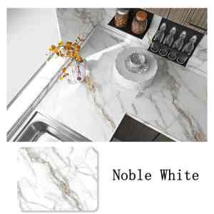 Marble Wallpaper Sticker 30*500cm Kitchen Wallpaper Bathroom Wallpaper Waterproof Oil proof