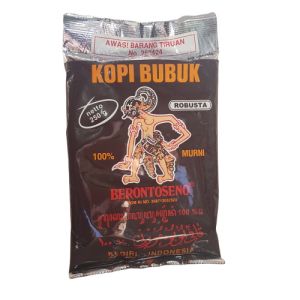 Kopi Bubuk Berontoseno Robusta 250 gram