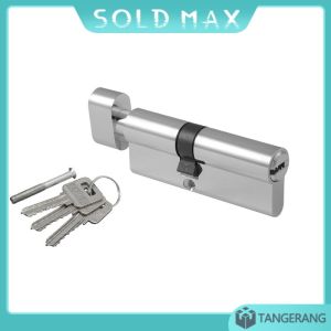 68mm Silinder / Cylinder Kunci / Knob Pintu / Cylinder Lock Knop Putar Silinder