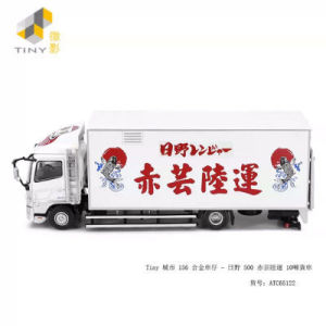 TINY City 1:76 156 Hino 500 Chiyun Land Transport Truck Alloy Diecast Car Model Toy for Boy Gift