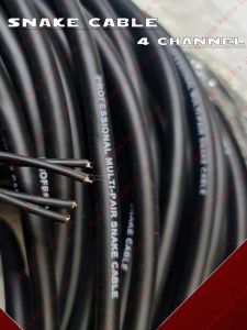 Kabel Snake - Kabel Audio Snake Cable 4 Channel ORIGINAL - 50 meter