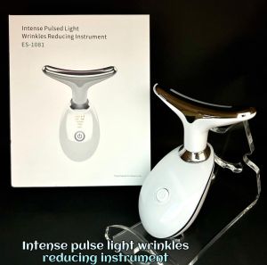 Neck Massager - Instant Neck And Face Lift Tightens And Firms Skin Reduces Wrinkles And Fine Lines