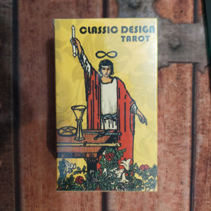 [SG seller] The Classic Design Tarot CARDS with Instruction Manual (English) Deck Psychic 78 Cards