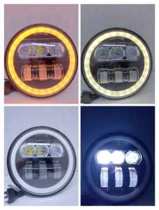 headlamp lampu depan daymaker cobra gorilla 575 inc universal CBR Vixion ninja RXK RXS KLX CRF dll