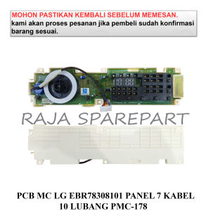 MODUL MESIN CUCI / PANEL / PCB MESIN CUCI LG EBR78308101 PANEL 7 KABEL 10 LUBANG PMC-178