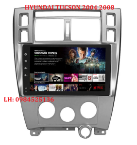 [Tặng PM VIETMAP S2] Bộ màn hình android cho xe hyundai TUCSON 2003-2006 Bộ màn hình dvd android xe huyndai TUCSON màn hình xem YOUTUBE chỉ đường tích hợp vô lăng ra lệnh giọng nói Màn hình ô tô  Màn hình androi  giá siêu rẻ.